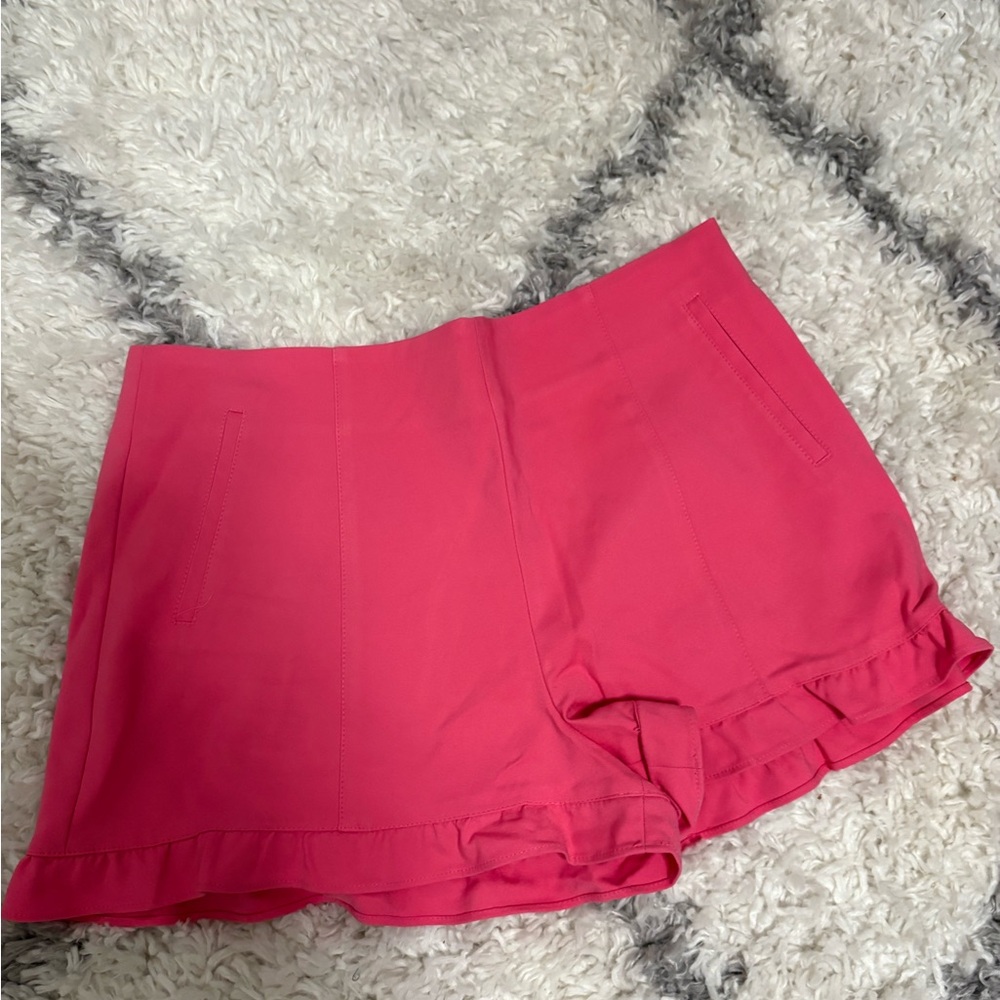 STATE High Waist Pink Women's Shorts